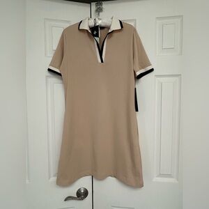 Tuckernuck Tan Tunic Top with Elegant Design